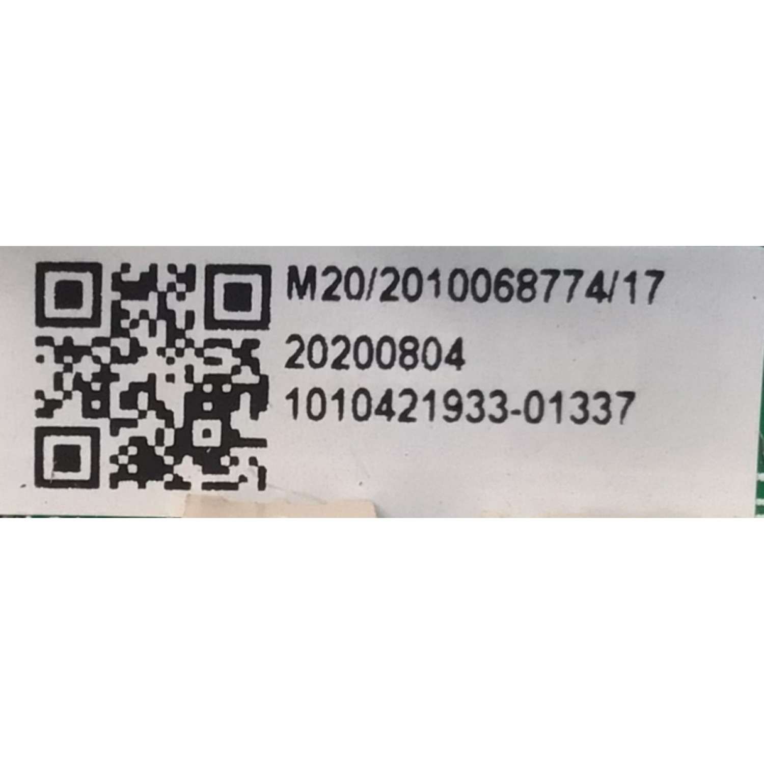 MAIN FUENTE PARA TV JVC / NUMERO DE PARTE MS36637-ZC01-01 / M20/2010068774/17 / 1010421933-01337 / 20200804 / PANEL CC430LV1D01 / LT-43MAW400 - Imagen 2